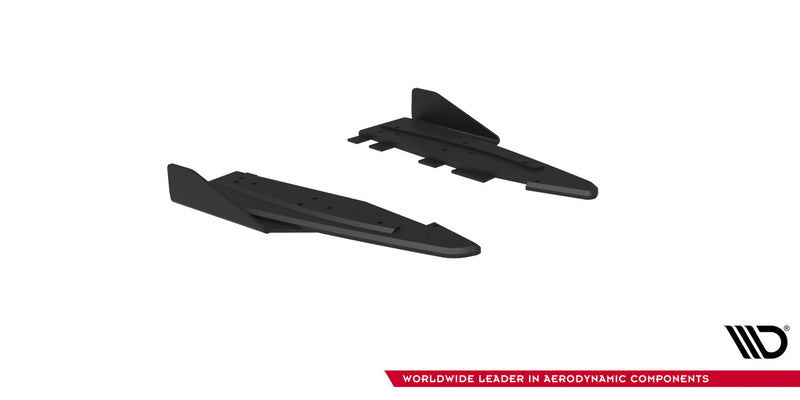 Maxton Design Street Pro Heck Diffusor Seite + Flaps Ford Mustang GT Mk6