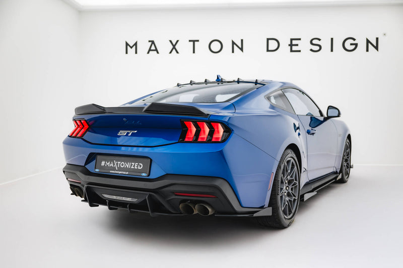 Maxton Design Street Pro Heck Diffusor Seite + Flaps Ford Mustang GT Mk7