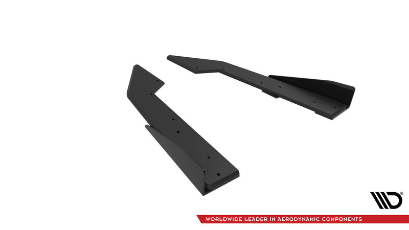 Maxton Design Street Pro Heck Diffusor Seite + Flaps Ford Mustang GT Mk7