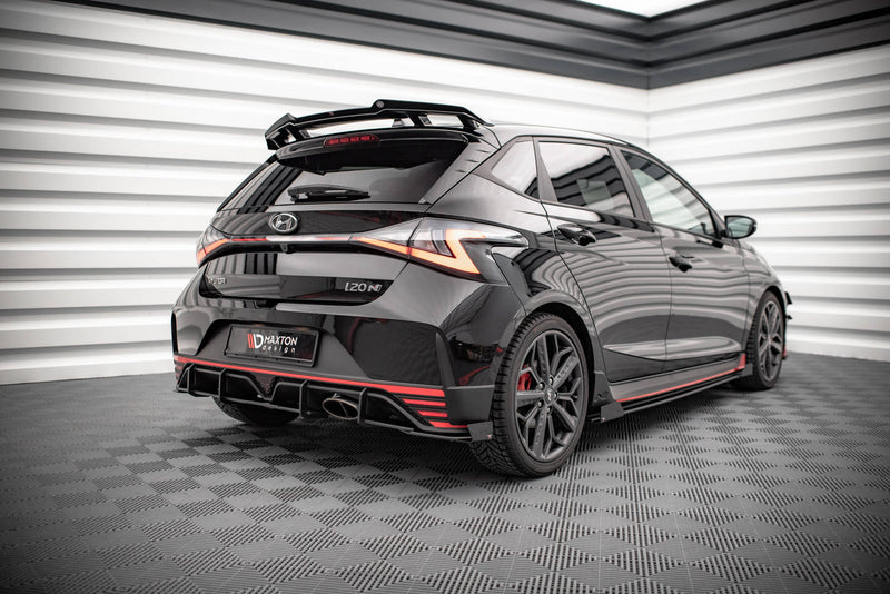 Maxton Design Street Pro Rear Diffuser Side + Flaps Hyundai I20 N Mk3