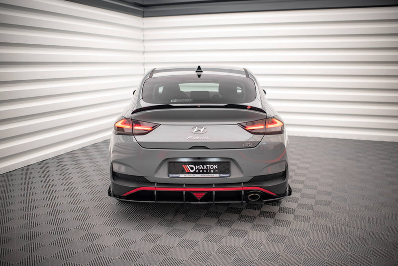 Maxton Design Street Pro Rear Diffuser Side + Flaps Hyundai I30 Fastback N-Line Mk3 Facelift