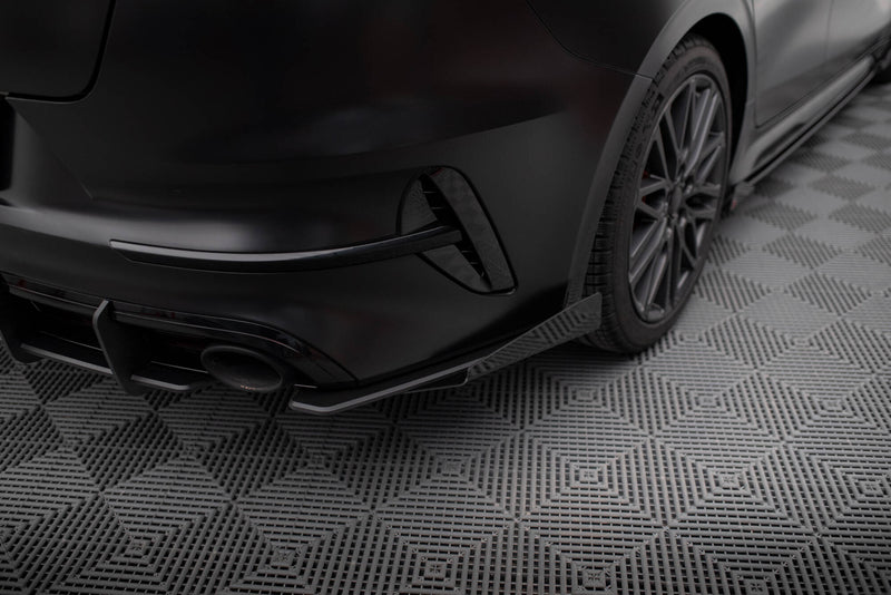 Maxton Design Street Pro Rear Diffuser Side + Flaps Kia Proceed GT Mk1 Facelift