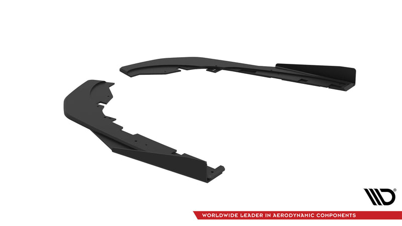 Maxton Design Street Pro Rear Diffuser Side + Flaps Kia Stinger GT / GT-Line Mk1