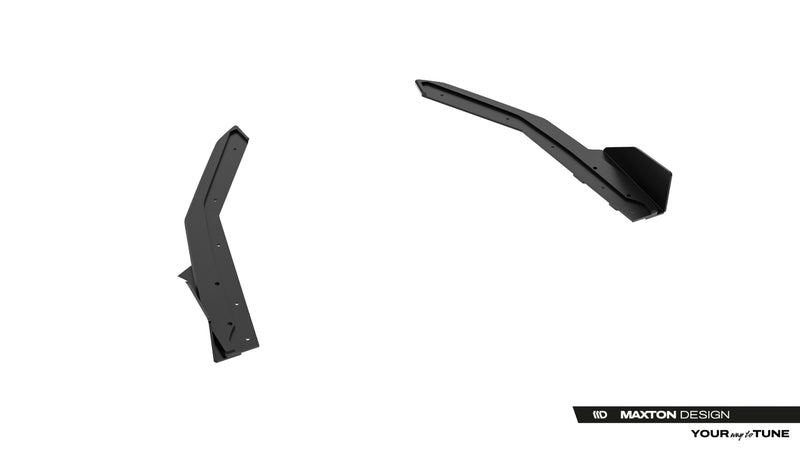 Maxton Design Street Pro Rear Diffuser Sides + Flaps Lexus IS 500 Mk3 Facelift 2 (XE30)