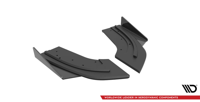 Maxton Design Street Pro Rear Diffuser Side + Flaps Mazda 3 MPS Mk1 US-Spec Version