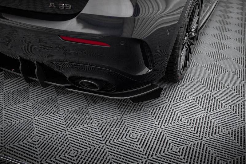 Maxton Design Street Pro Rear Diffuser Side + Flaps Mercedes-AMG A35 Hatchback W177