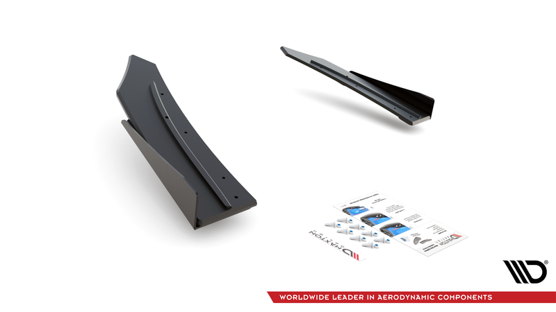 Maxton Design Street Pro Heck Diffusor Seite + Flaps Mercedes-AMG C43 Coupe C205