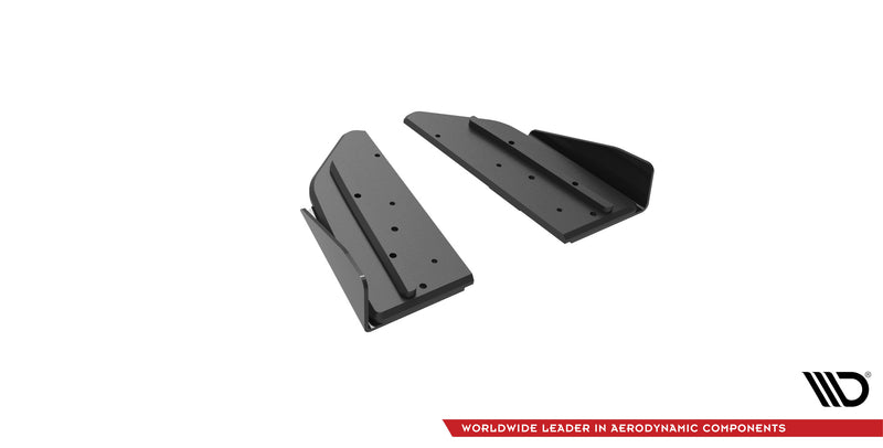 Maxton Design Street Pro Rear Diffuser Side + Flaps Mercedes-AMG C43 Coupe / Cabriolet C205 Facelift / A205 Facelift