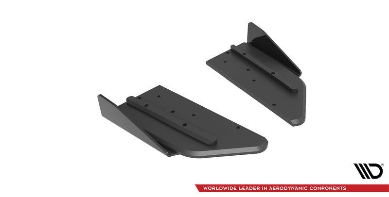Maxton Design Street Pro Rear Diffuser Side + Flaps Mercedes-AMG C43 Coupe / Cabriolet C205 Facelift / A205 Facelift