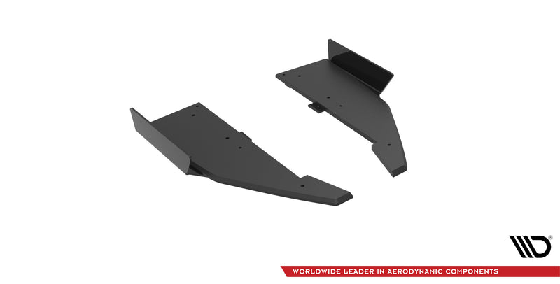 Maxton Design Street Pro Heck Diffusor Seite + Flaps Mercedes-AMG C63 Sedan / Estate W205 Facelift