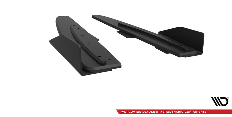 Maxton Design Street Pro Heck Diffusor Seite + Flaps Mercedes-AMG CLA 45 C117 Facelift