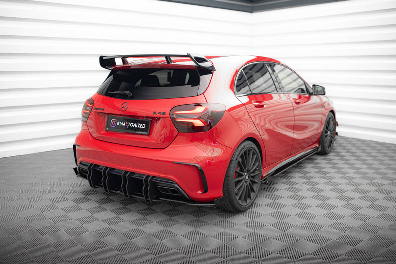Maxton Design Street Pro Heck Diffusor Seite + Flaps Mercedes-Benz A 45 AMG W176 Facelift