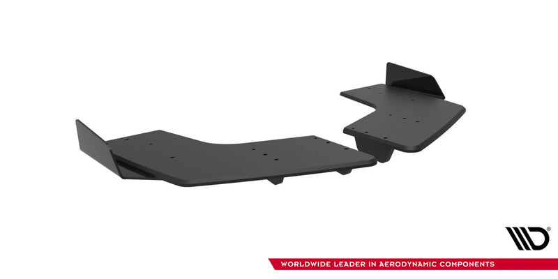 Maxton Design Street Pro Rear Diffuser Side + Flaps Mitsubishi Lancer EVO X