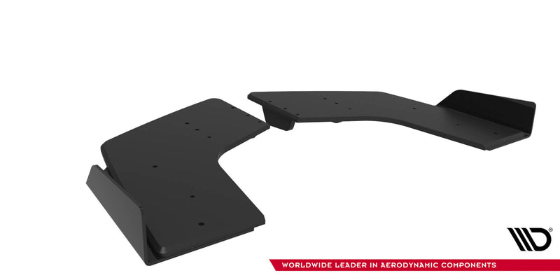 Maxton Design Street Pro Heck Diffusor Seite + Flaps Mitsubishi Lancer EVO X