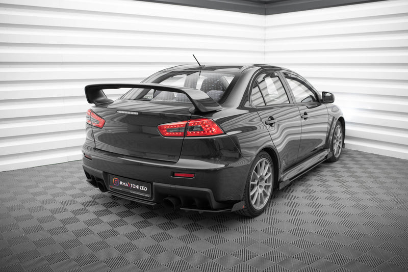 Maxton Design Street Pro Heck Diffusor Seite + Flaps Mitsubishi Lancer EVO X