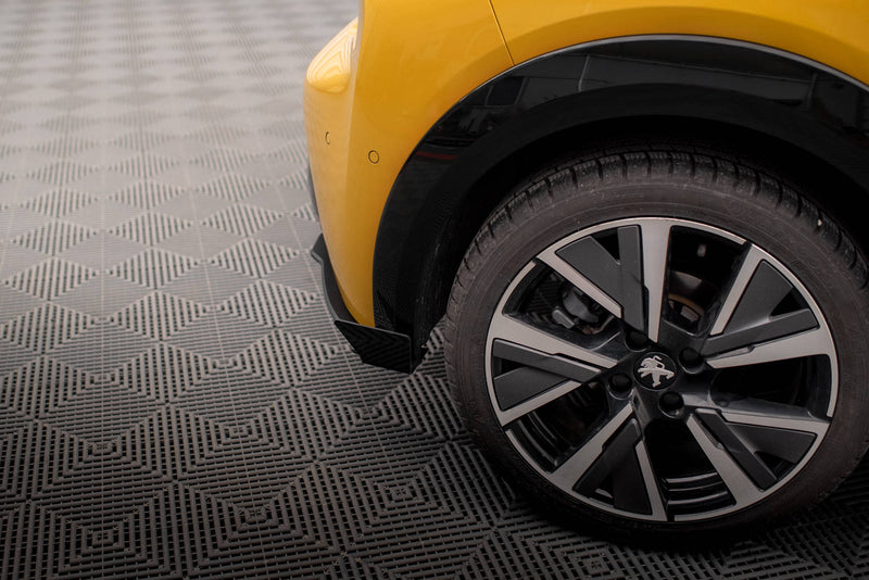 Maxton Design Street Pro Heck Diffusor Seite + Flaps Peugeot 208 GT Mk2