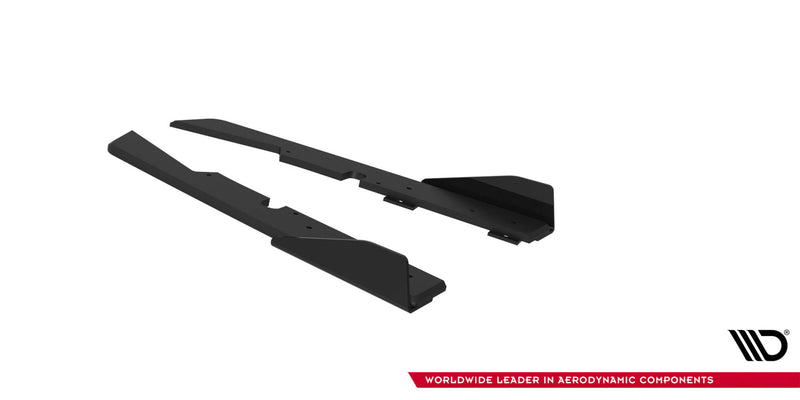 Maxton Design Street Pro Heck Diffusor Seite + Flaps Ford Subaru Impreza WRX STI Mk3 Facelift