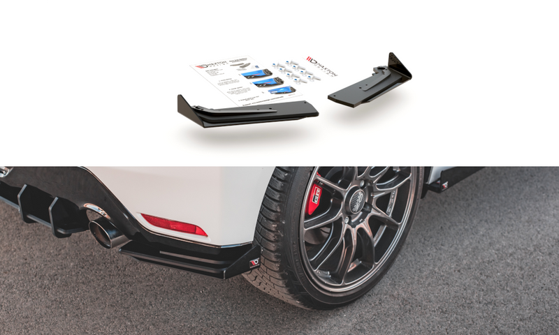 Maxton Design Street Pro Heck Diffusor Seite + Flaps Toyota GR Yaris Mk4
