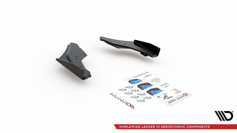 Maxton Design Street Pro Heck Diffusor Seite + Flaps Volkswagen Golf GTI Clubsport Mk8