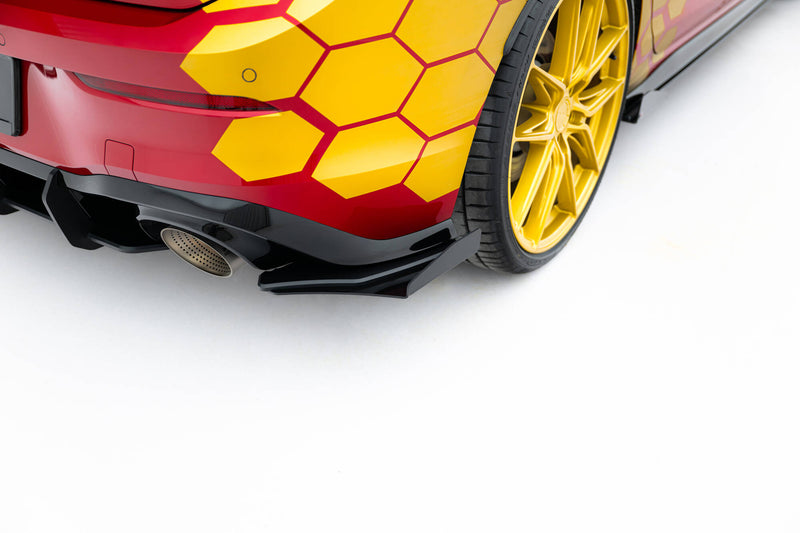 Maxton Design Street Pro Heck Diffusor Seite + Flaps Ford Volkswagen Golf GTI Clubsport Mk8 Facelift