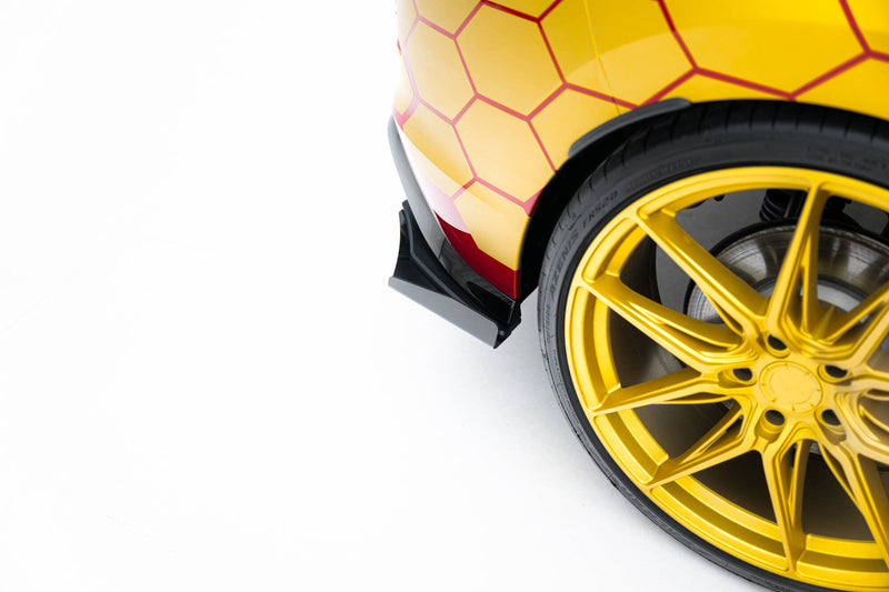 Maxton Design Street Pro Heck Diffusor Seite + Flaps Ford Volkswagen Golf GTI Clubsport Mk8 Facelift