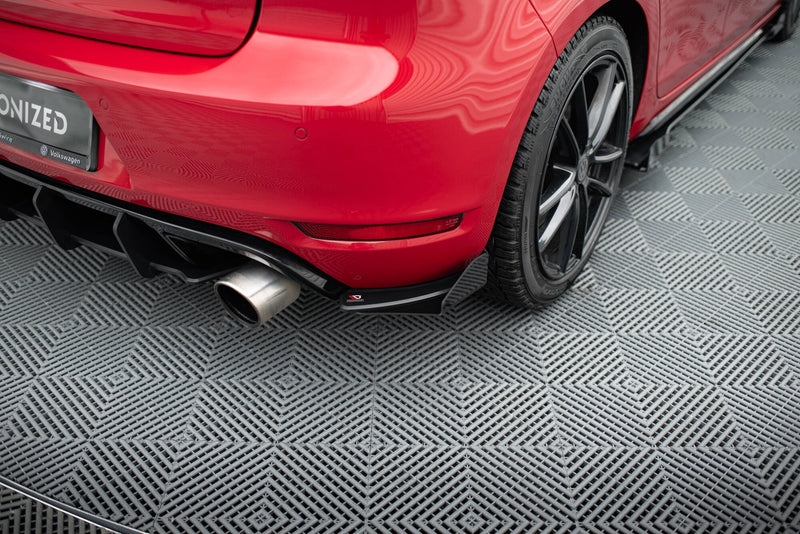 Maxton Design Street Pro Heck Diffusor Seite + Flaps Volkswagen Golf GTI Mk6