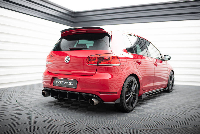 Maxton Design Street Pro Heck Diffusor Seite + Flaps Volkswagen Golf GTI Mk6