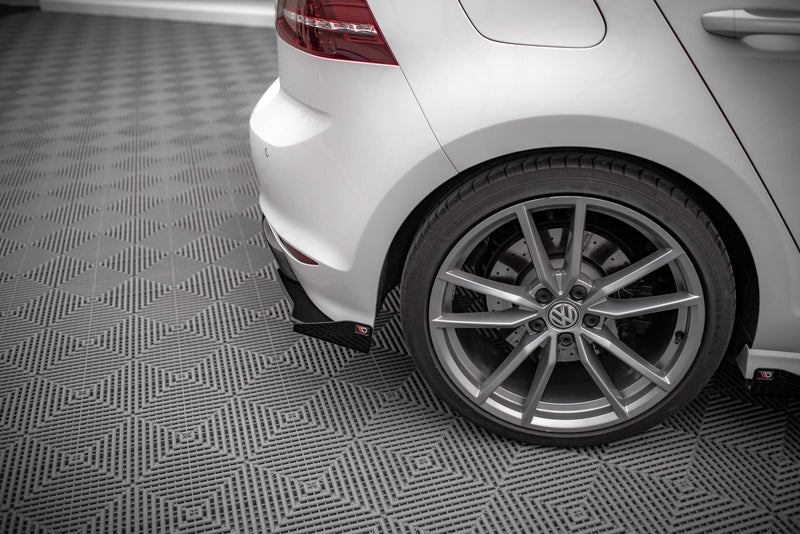 Maxton Design Street Pro Heck Diffusor Seite + Flaps Volkswagen Golf R Mk7