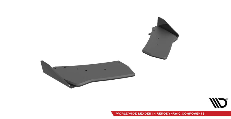 Maxton Design Street Pro Heck Diffusor Seite + Flaps Volkswagen Golf R Mk7