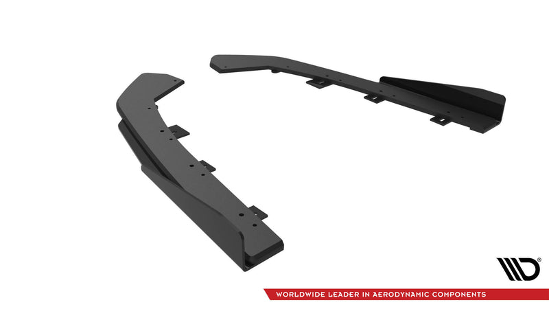 Maxton Design Street Pro Rear Diffuser Side + Flaps Volkswagen Jetta GLI Mk7