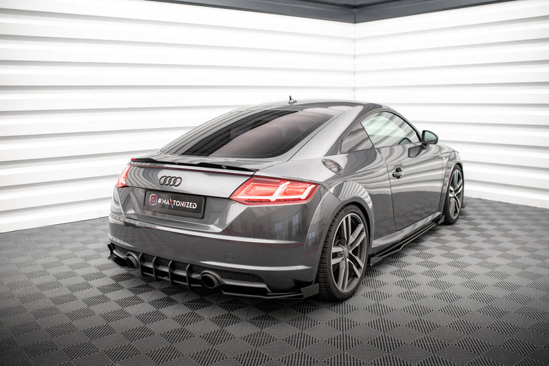 Maxton Design Street Pro Heck Diffusor Seite + Flaps Audi TT S-Line 8S