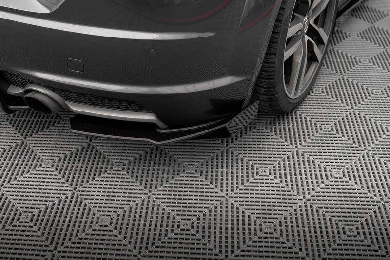 Maxton Design Street Pro Heck Diffusor Seite + Flaps Audi TT S-Line 8S