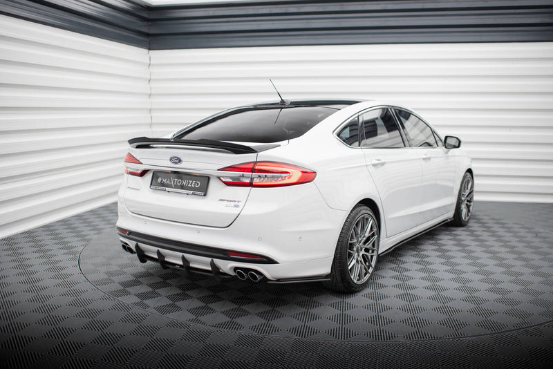 Maxton Design Street Pro Rear Diffuser Side Ford Mondeo Sport Mk5 Facelift / Fusion Sport Mk2 Facelift