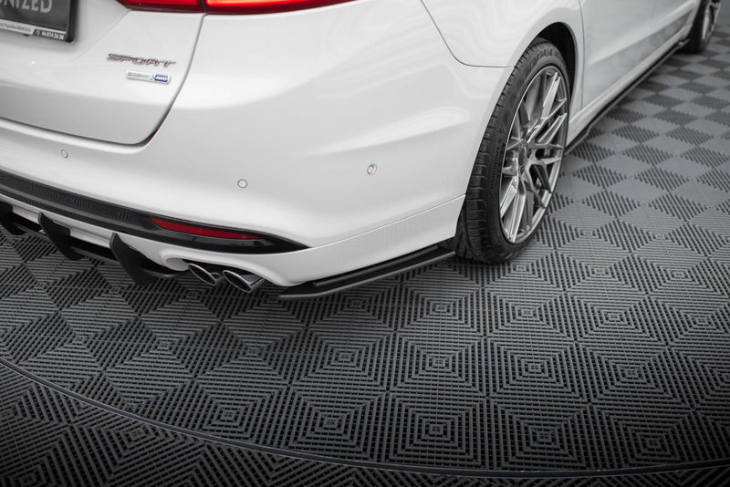 Maxton Design Street Pro Rear Diffuser Side Ford Mondeo Sport Mk5 Facelift / Fusion Sport Mk2 Facelift