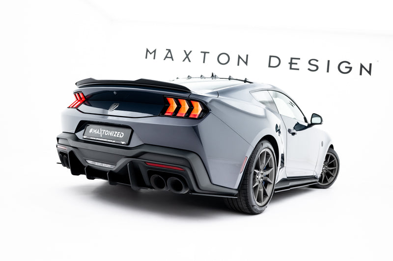 Maxton Design Street Pro Rear Diffuser Sides Ford Mustang Dark Horse Mk7