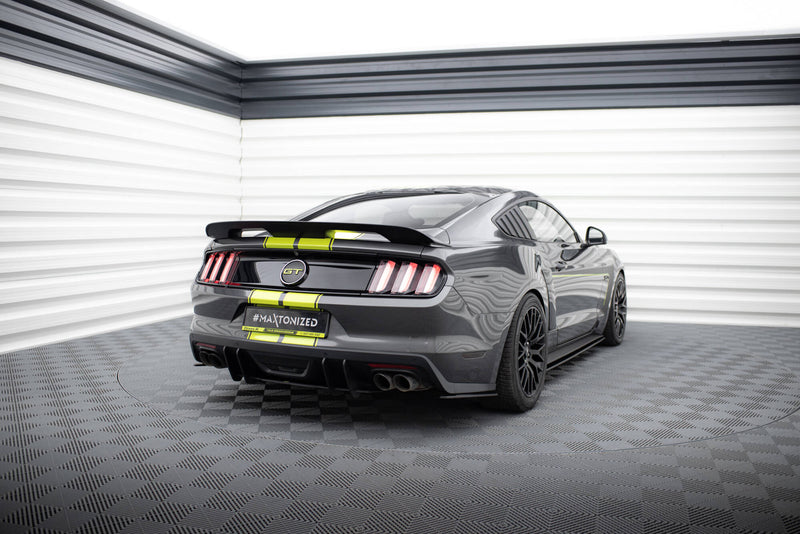 Maxton Design Street Pro Heck Diffusor Seite  Ford Mustang GT Mk6