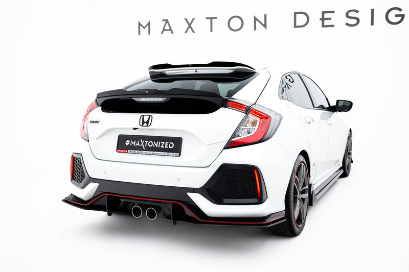 Maxton Design Street Pro Rear Diffuser Side Honda Civic Sport Mk 10