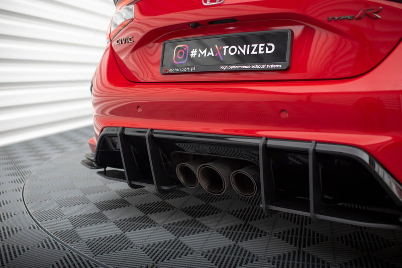 Maxton Design Street Pro Heck Diffusor Seite Honda Civic Type-R Mk 11