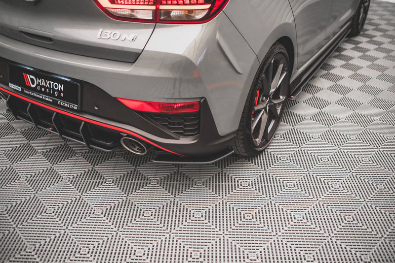 Maxton Design Street Pro Rear Diffuser Side Hyundai I30 N Hatchback Mk3 Facelift