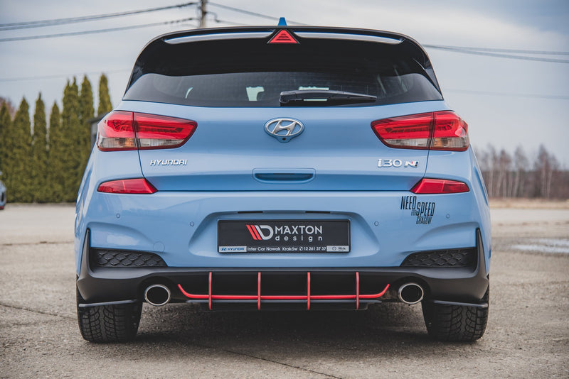 Maxton Design Street Pro Heck Diffusor Seite Hyundai I30 N Mk3 Hatchback