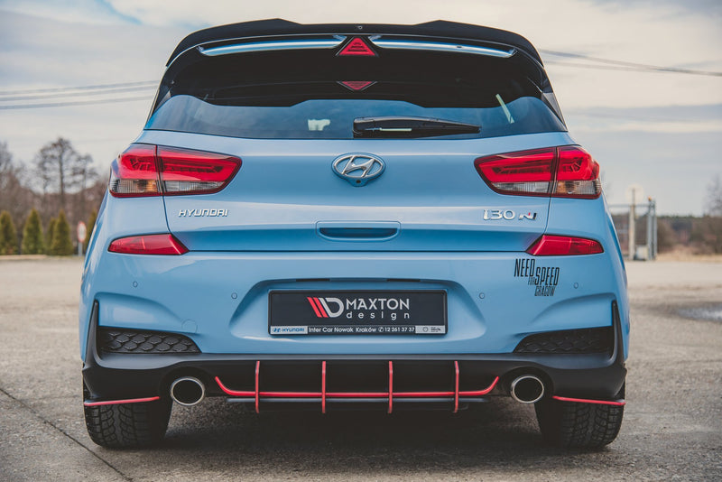 Maxton Design Street Pro Heck Diffusor Seite Hyundai I30 N Mk3 Hatchback