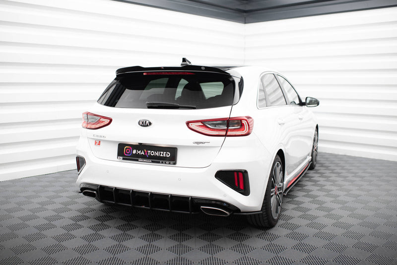 Maxton Design Street Pro Heck Diffusor Seite  Kia Ceed GT Mk3
