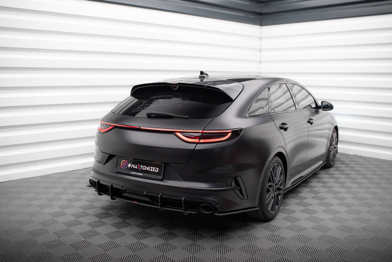 Maxton Design Street Pro Heck Diffusor Seite Kia Proceed GT Mk1 Facelift