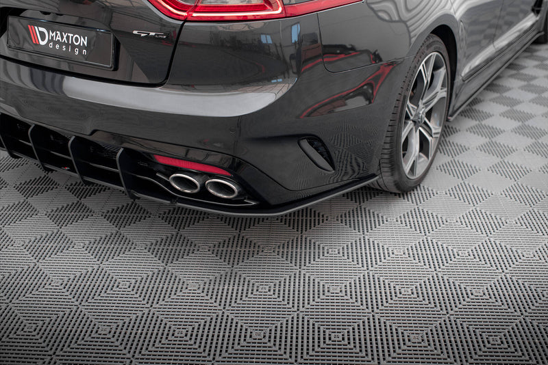 Maxton Design Street Pro Heck Diffusor Seite Kia Stinger GT / GT-Line  Mk1