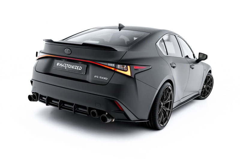 Maxton Design Street Pro Heck Diffusor Seite Lexus IS 500 Mk3 Facelift 2 (XE30)