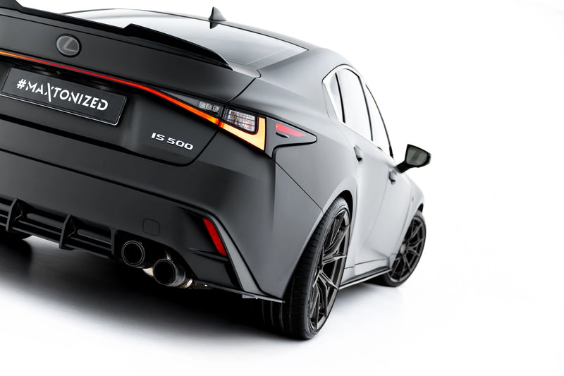 Maxton Design Street Pro Heck Diffusor Seite Lexus IS 500 Mk3 Facelift 2 (XE30)
