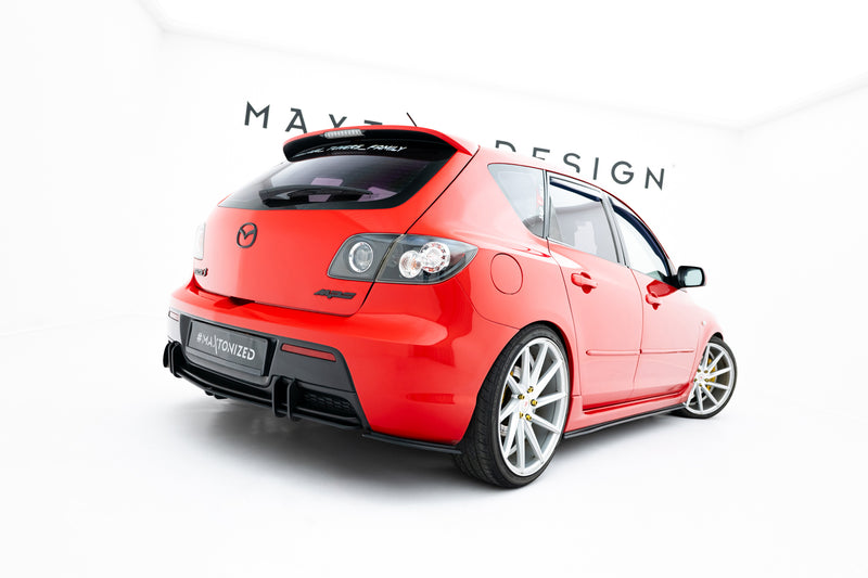 Maxton Design Street Pro Heck Diffusor Seite Mazda 3 MPS Mk1  EU Version