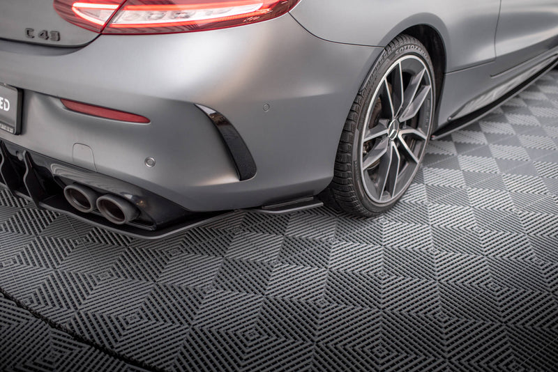 Maxton Design Street Pro Heck Diffusor Seite Mercedes-AMG C43 Coupe / Cabrio C205  Facelift / A205 Facelift