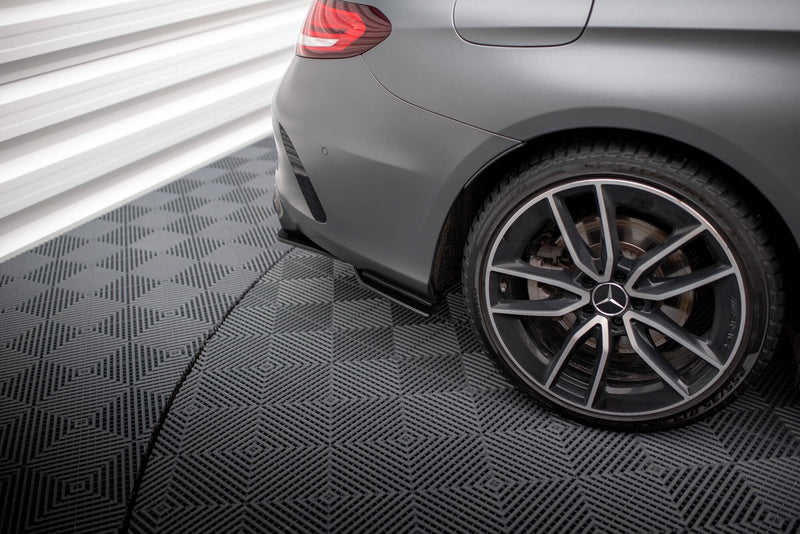Maxton Design Street Pro Heck Diffusor Seite Mercedes-AMG C43 Coupe / Cabrio C205  Facelift / A205 Facelift