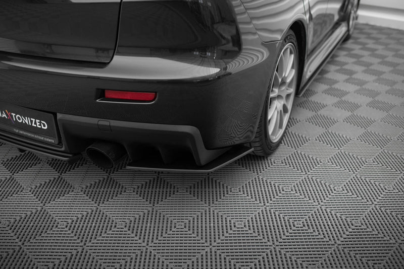 Maxton Design Street Pro Heck Diffusor Seite  Mitsubishi Lancer EVO X